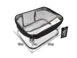 Прозрачный органайзер Crystal Bag S (20х15х9)