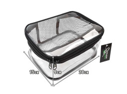 Прозрачный органайзер Crystal Bag S (20х15х9)