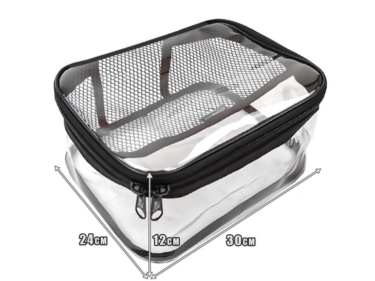 Прозрачный органайзер Crystal Bag XL (30х24х12)