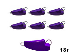 Груз проходимец-незацепляйка 18г 7шт (Violet)