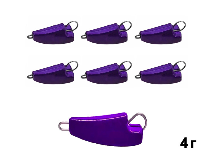 Груз проходимец-незацепляйка 4г 7шт (Violet)