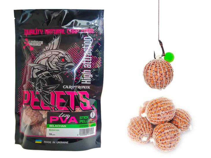 Готовые ПВА стики Lazy PVA Белачан/Belachan 15шт