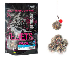 Готовые ПВА стики Lazy PVA Fish MIX (Рыбный микс) 15шт