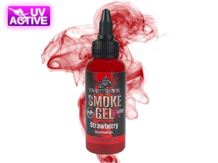 Флюро-Гель Smoke gel Клубника (Strawberry) 60ml