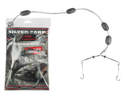Донный монтаж на толстолоба Silver Carp (2 гачки)