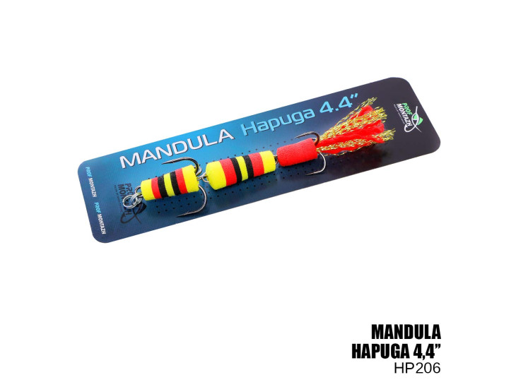 Мандула Hapuga 4.4" 110мм (HP206) Мандула Hapuga 4.4" 110мм (HP206)