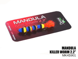 Мандула Killer Worm 4 сегмента 2,2" (MK4S901)