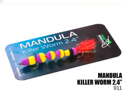 Мандула Killer Worm 5 сегментов 2,4" (MK5S911)
