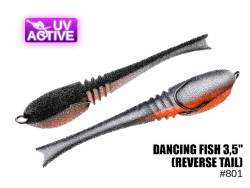Поролоновая рыбка Dancing Fish 3,5" (Reverse Tail) #801 (5шт)