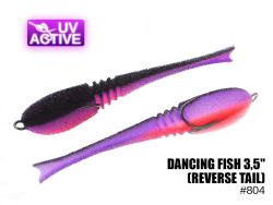 Поролоновая рыбка Dancing Fish 3,5" (Reverse Tail) #804 (5шт)