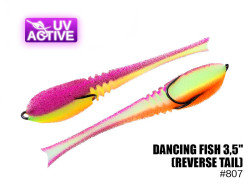 Поролоновая рыбка Dancing Fish 3,5" (Reverse Tail) #807 (5шт)
