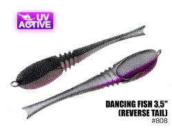 Поролоновая рыбка Dancing Fish 3,5" (Reverse Tail) #808 (5шт)