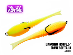 Поролоновая рыбка Dancing Fish 3,5" (Reverse Tail) #810 (5шт)