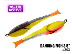 Поролоновая рыбка Dancing Fish 3,5" #303 (5шт)