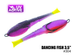 Поролоновая рыбка Dancing Fish 3,5" #304 (5шт)