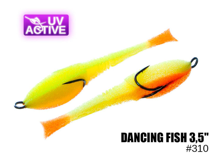 Поролоновая рыбка Dancing Fish 3,5" #310 (5шт)