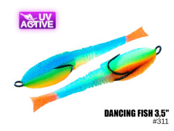 Поролоновая рыбка Dancing Fish 3,5" #311 (5шт)