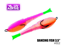 Поролоновая рыбка Dancing Fish 3,5" #312 (5шт)