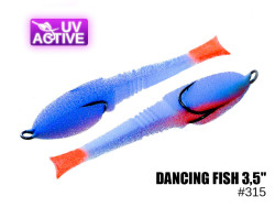 Поролоновая рыбка Dancing Fish 3,5" #315 (5шт)