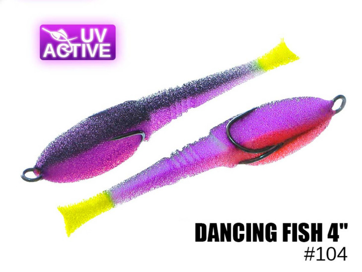 Поролоновая рыбка Dancing Fish 4" #104 (5шт) Поролоновая рыбка Dancing Fish 4" #104 (5шт)