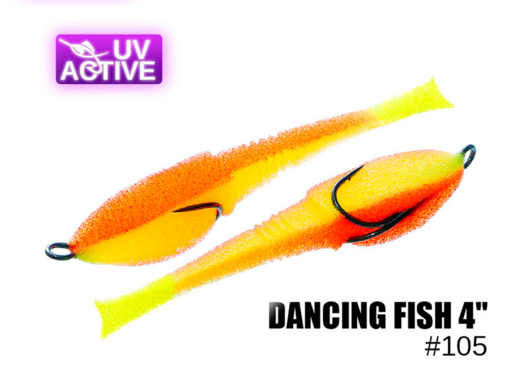 Поролоновая рыбка Dancing Fish 4" #105 (5шт) Поролоновая рыбка Dancing Fish 4" #105 (5шт)