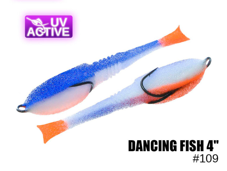 Поролоновая рыбка Dancing Fish 4" #109 (5шт) Поролоновая рыбка Dancing Fish 4" #109 (5шт)