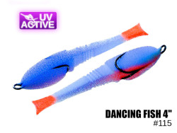 Поролоновая рыбка Dancing Fish 4" #115 (5шт)