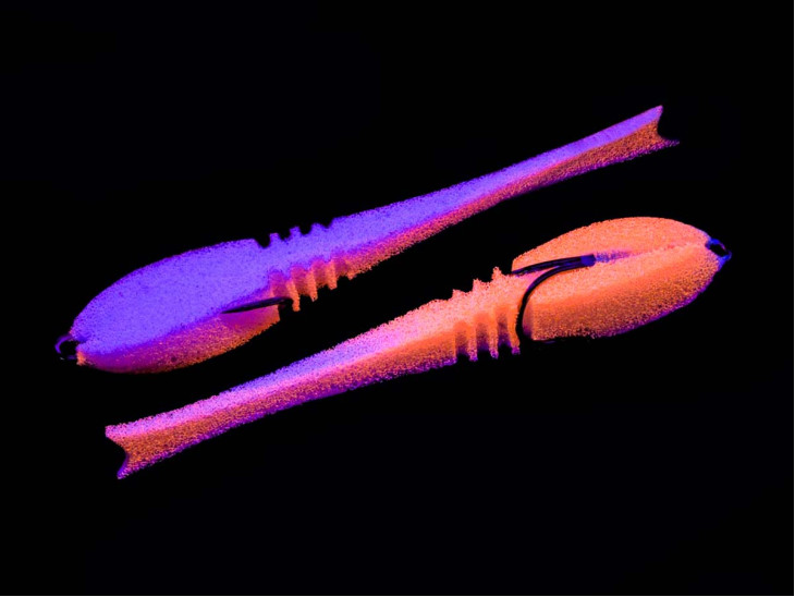 Поролоновая рыбка Dancing Fish 4.5" (Reverse Tail) #612 (5шт) Поролоновая рыбка Dancing Fish 4.5" (Reverse Tail) #612 (5шт)