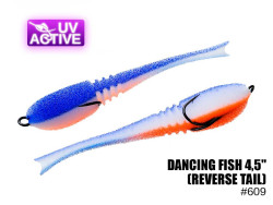 Поролоновая рыбка Dancing Fish 4.5" (Reverse Tail) #609 (5шт)