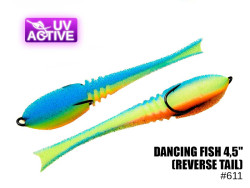 Поролоновая рыбка Dancing Fish 4.5" (Reverse Tail) #611 (5шт)