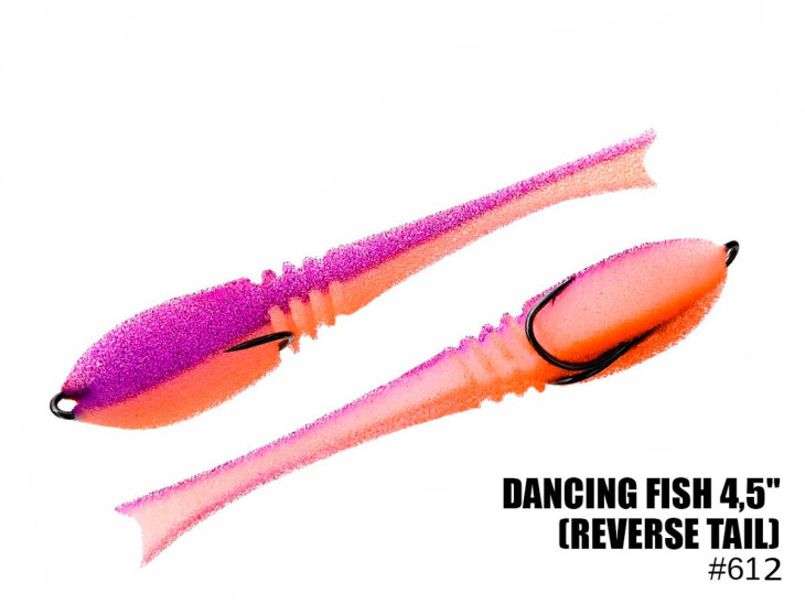 Поролоновая рыбка Dancing Fish 4.5" (Reverse Tail) #612 (5шт) Поролоновая рыбка Dancing Fish 4.5" (Reverse Tail) #612 (5шт)