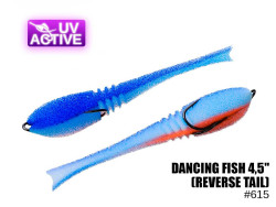 Поролоновая рыбка Dancing Fish 4.5" (Reverse Tail) #615 (5шт)
