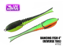 Поролоновая рыбка Dancing Fish 4" (Reverse Tail) #702 (5шт)