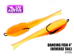 Поролоновая рыбка Dancing Fish 4" (Reverse Tail) #705 (5шт)