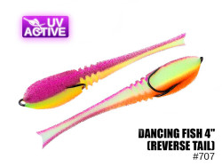 Поролоновая рыбка Dancing Fish 4" (Reverse Tail) #707 (5шт)