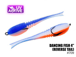 Поролоновая рыбка Dancing Fish 4" (Reverse Tail) #709 (5шт)
