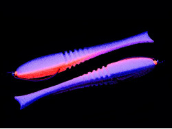 Поролоновая рыбка Dancing Fish 5,5" (Reverse Tail) Офсет #104 (5шт)-foto2
