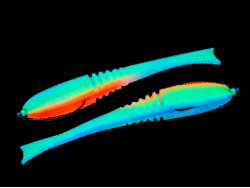 Поролоновая рыбка Dancing Fish 5,5" (Reverse Tail) Офсет #111 (5шт)-foto2