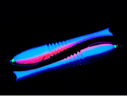 Поролоновая рыбка Dancing Fish 5,5" (Reverse Tail) Офсет #114 (5шт)-foto2