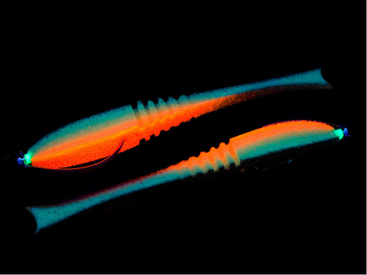 Поролоновая рыбка Dancing Fish 5" (Reverse Tail) Офсет #203 (5шт)