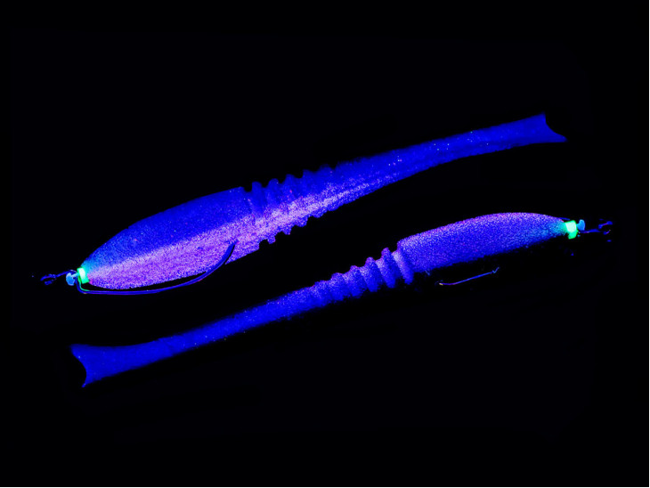 Поролонова рибка Dancing Fish 5" (Reverse Tail) Офсет #208 (5шт)