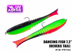 Поролоновая рыбка Dancing Fish 7,2" (Reverse Tail) #102 (1шт)