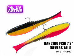 Поролоновая рыбка Dancing Fish 7,2" (Reverse Tail) #103 (1шт)