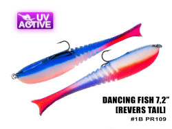 Поролоновая рыбка Dancing Fish 7,2" (Reverse Tail) #109 (1шт)
