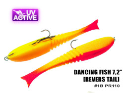 Поролоновая рыбка Dancing Fish 7,2" (Reverse Tail) #110 (1шт)