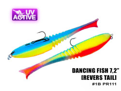 Поролоновая рыбка Dancing Fish 7,2" (Reverse Tail) #111 (1шт)