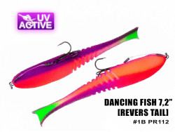 Поролоновая рыбка Dancing Fish 7,2" (Reverse Tail) #112 (1шт)