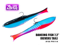 Поролоновая рыбка Dancing Fish 7,2" (Reverse Tail) #114 (1шт)