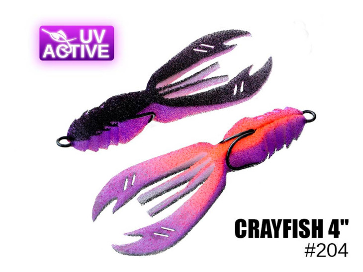 Поролоновый рак CrayFish 4" #204 (2шт)