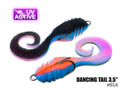 Поролоновый твистер Dancing tail 3,5" #914 (2шт)